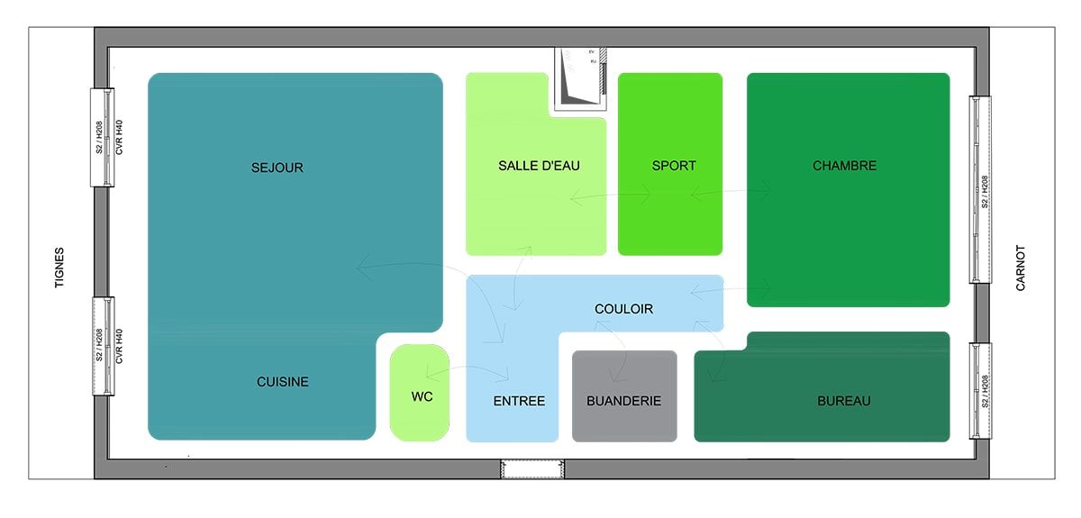 rénovation appartement zoning