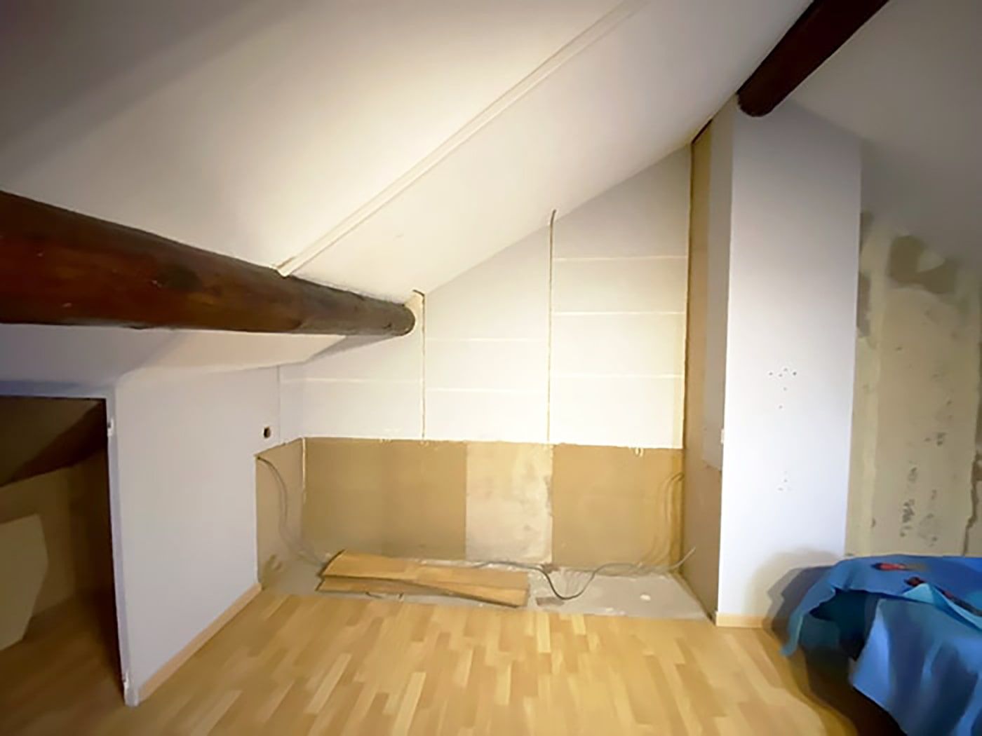 rénovation chambre sous comble travaux